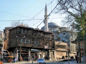 Walking through the historical part of Istanbul