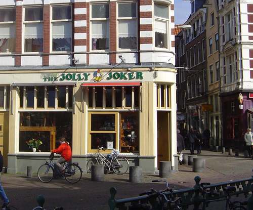 Coffee Shop in Central Amsterdam