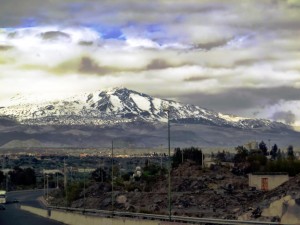 Mt Etna dominates NE Sicily