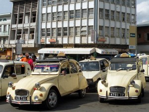 Madagascar - 2CV Taxis