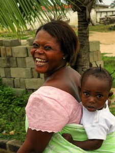 Smile - Woman and child, Dar es Salaam, Tanzania
