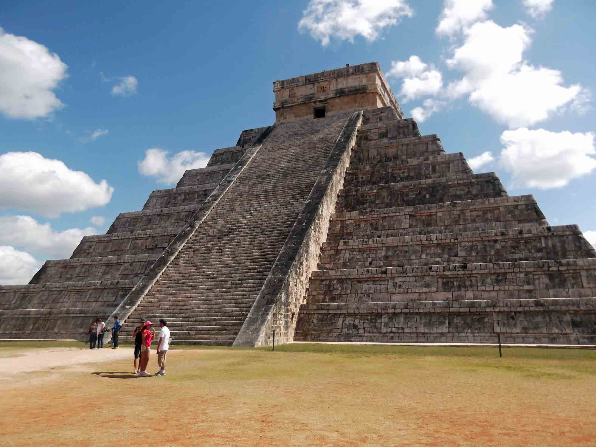 Mayan Temple at Chichen Itzma