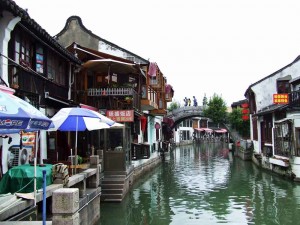 Zhujiajiao old town canal