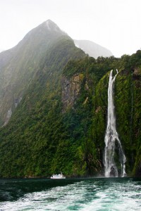 Boat ride on Milford Sound