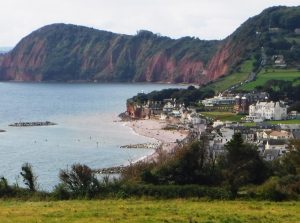Sidmouth from the east cliffs