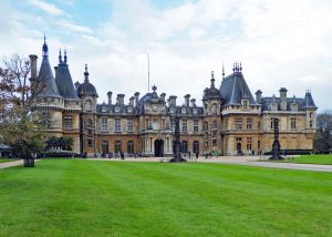 Front view of Waddesdon Manor