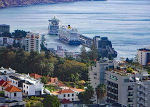 Saga Cruise: Funchal Harbour, Madeira
