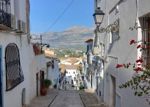 Steep Streets in Altea