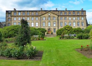 Shrub Beds in front of Main House